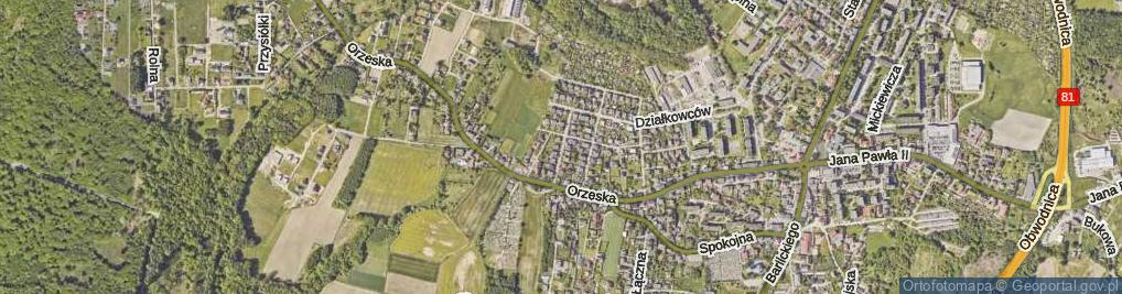 Zdjęcie satelitarne Wróblewskiego ul.